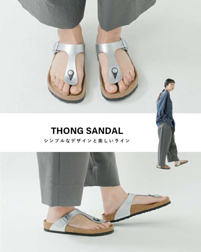 ビルケンシュトック トングサンダル靴 シューズ BIRKENSTOCK  ギゼ ビルコフロー メタリック レギュラー トング サンダル “Gizeh” gizeh  クーポン対象