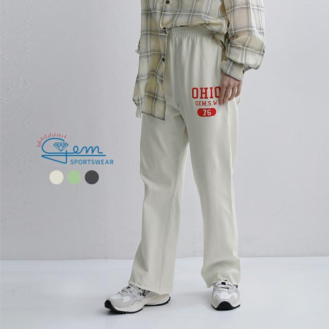 GEM SPORTSWEAR ジェムスポーツウェア コットン ロング イージーパンツ LONG PANTS gsw2605003 ユニセックス  春夏