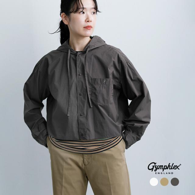 Gymphlex ジムフレックス ウルトラライト ストレッチ フードシャツ gy-b0463dnt レディース  春夏