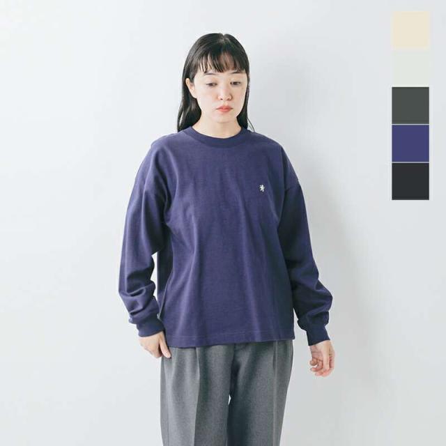 ジムフレックス Tシャツ Gymphlex  ヘビーウェイトコットン クルーネック 長袖 Tシャツ gy-c0389hwj  クーポン対象