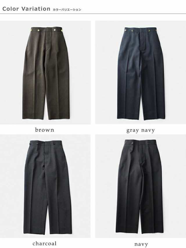 ヒューベント パンツ HUM VENT ヴィンテージキャバリーツイル ソリス トラウザー パンツ “SOLIS CAVALRY TROUSERS 太陽” hv301501er-ms