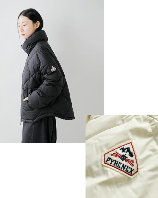PYRENEX ピレネックス  アデル ダイヤモンドキルト ショート ダウンジャケット “ADELE” hwy009 レディース 2025aw新作 クーポン対象