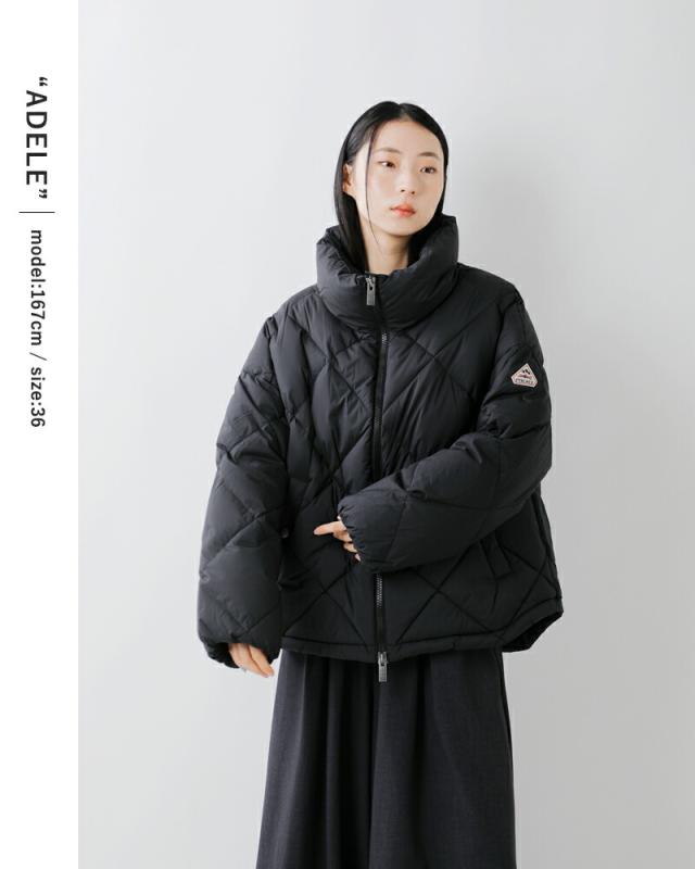 PYRENEX ピレネックス  アデル ダイヤモンドキルト ショート ダウンジャケット “ADELE” hwy009 レディース 2025aw新作 クーポン対象