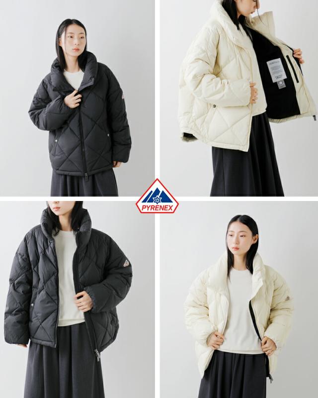 PYRENEX ピレネックス  アデル ダイヤモンドキルト ショート ダウンジャケット “ADELE” hwy009 レディース 2025aw新作 クーポン対象