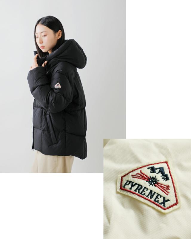 PYRENEX ピレネックス  アルモニ フード ショート ダウンジャケット “HARMONIE” hwy043 レディース 2025aw新作 クーポン対象