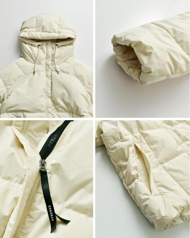 PYRENEX ピレネックス  アルモニ フード ショート ダウンジャケット “HARMONIE” hwy043 レディース 2025aw新作 クーポン対象