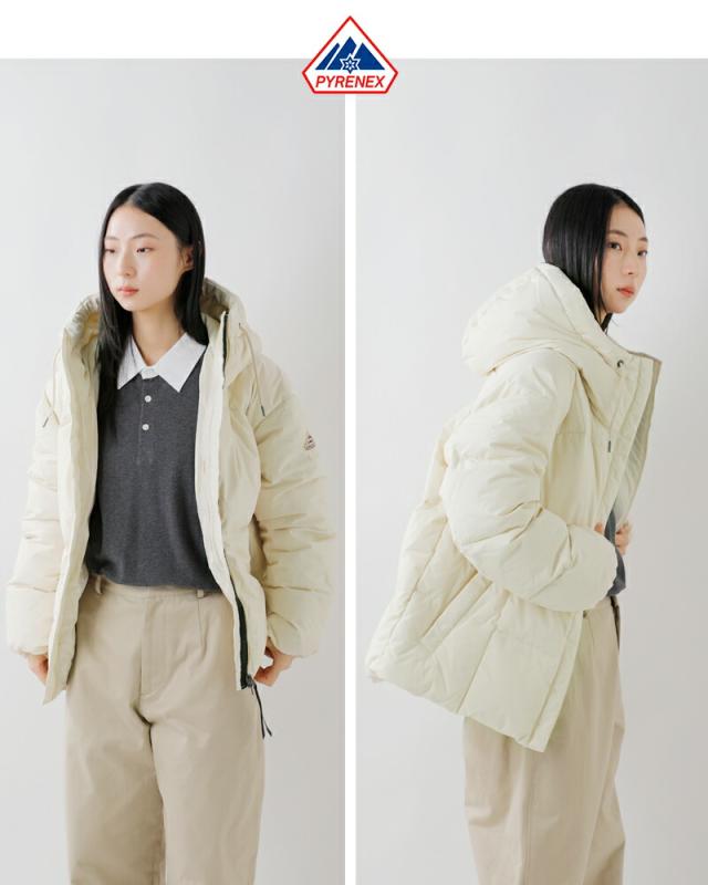 PYRENEX ピレネックス  アルモニ フード ショート ダウンジャケット “HARMONIE” hwy043 レディース 2025aw新作 クーポン対象