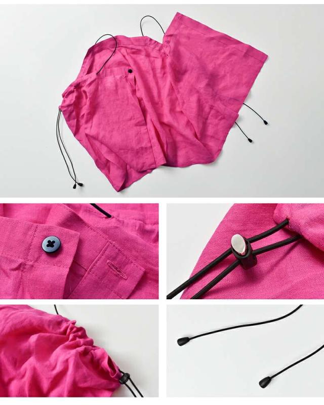 イロナリ キャミソール ironari SHE SEA リネン キャミソール i-25405