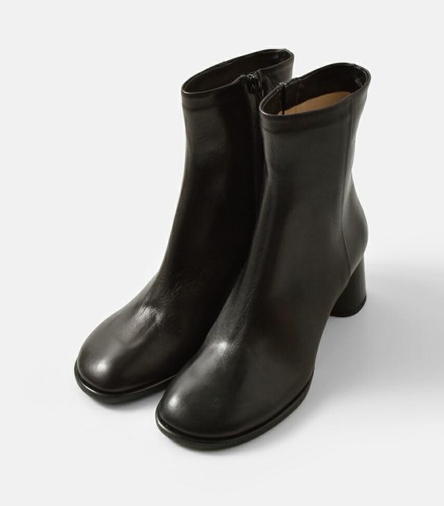 FABIO RUSCONI ファビオルスコーニ  ナッパレザー ジップ ブーツ i-2747-tr レディース 2025aw新作  ☆☆ クーポン対象 40%OFF FABIO RUSCONI ファビオルスコーニ ナッパレザー ジップ ブーツ