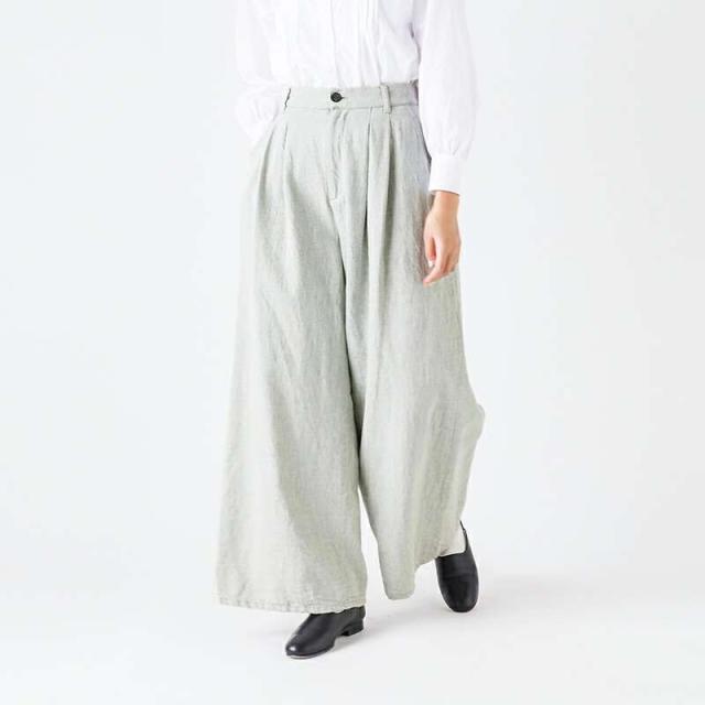 アクアフィッツ AQUA FITS  ソフト コットン 2タック ワイド デニム iwaap0926-01 パンツ  ☆☆ クーポン対象