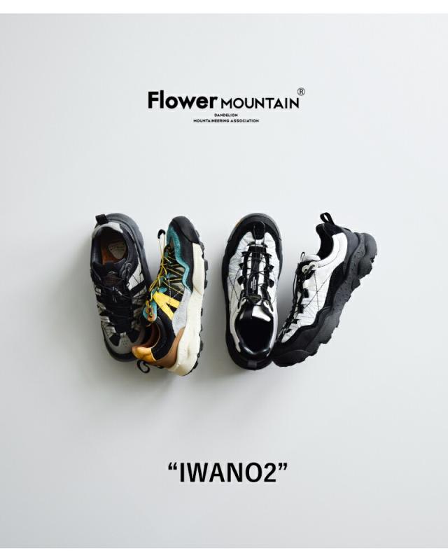 Flower MOUNTAIN フラワーマウンテン  イワノ2 クイックシューレース 防水ブーティー スニーカー “IWANO2” iwano2-kr 2025aw新作 レディース クーポン対象