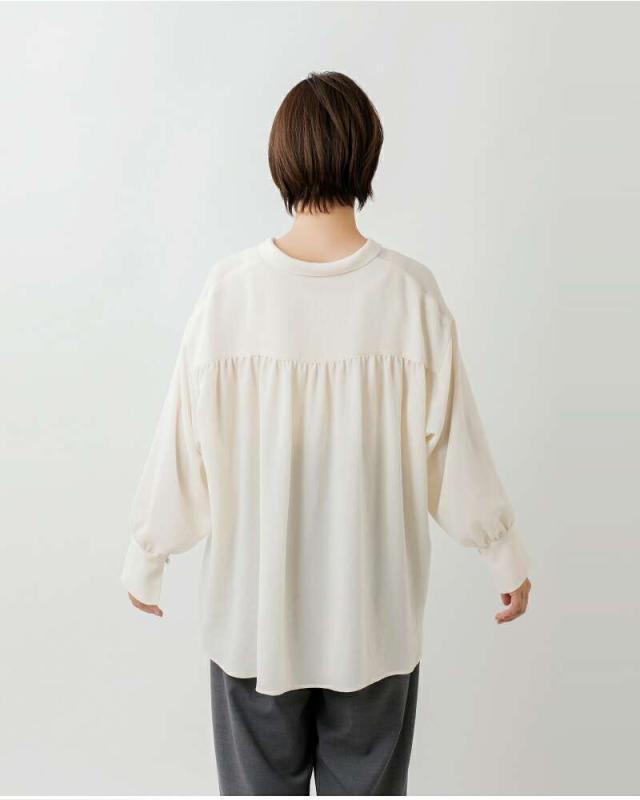 マ クルール ブラウス ma couleur ビンテージ ジョーゼット ボータイ