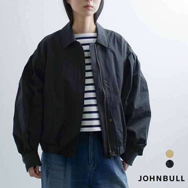 Johnbull ジョンブル コットンチノ タックブルゾン jl261l01 レディース 2026ss新作 春夏 クーポン対象