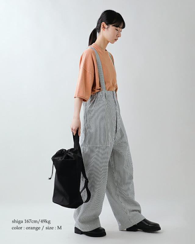 Johnbull ジョンブル ドライコットン ピグメント ニット Tシャツ jl261n02 レディース 春夏_3