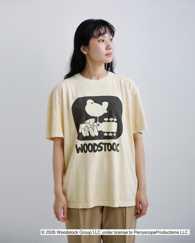 Johnbull ジョンブル コットン クルーネック ショート スリーブ Tシャツ カットソー “WOODSTOCK T” jt262c18 レディース 春夏_5