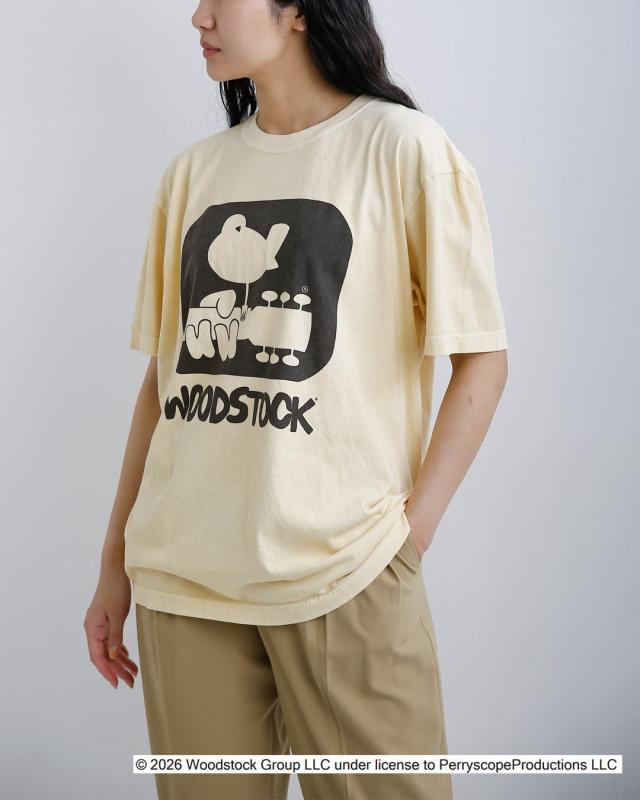 Johnbull ジョンブル コットン クルーネック ショート スリーブ Tシャツ カットソー “WOODSTOCK T” jt262c18 レディース 春夏_12