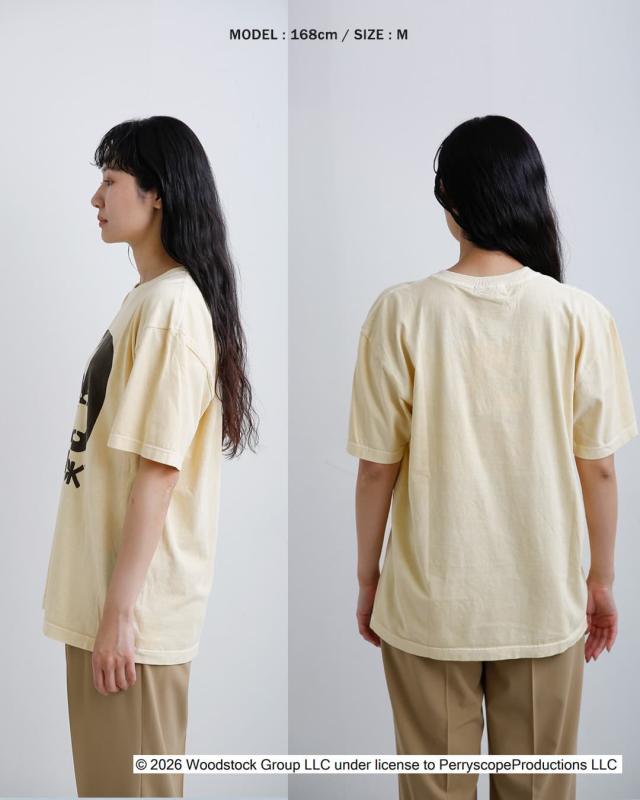 Johnbull ジョンブル コットン クルーネック ショート スリーブ Tシャツ カットソー “WOODSTOCK T” jt262c18 レディース 春夏_13