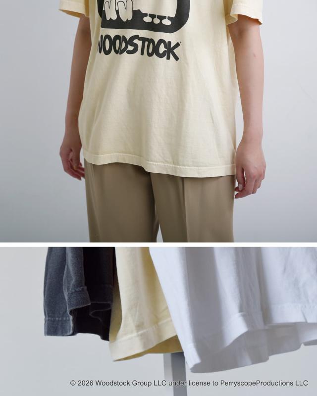 Johnbull ジョンブル コットン クルーネック ショート スリーブ Tシャツ カットソー “WOODSTOCK T” jt262c18 レディース 春夏_14