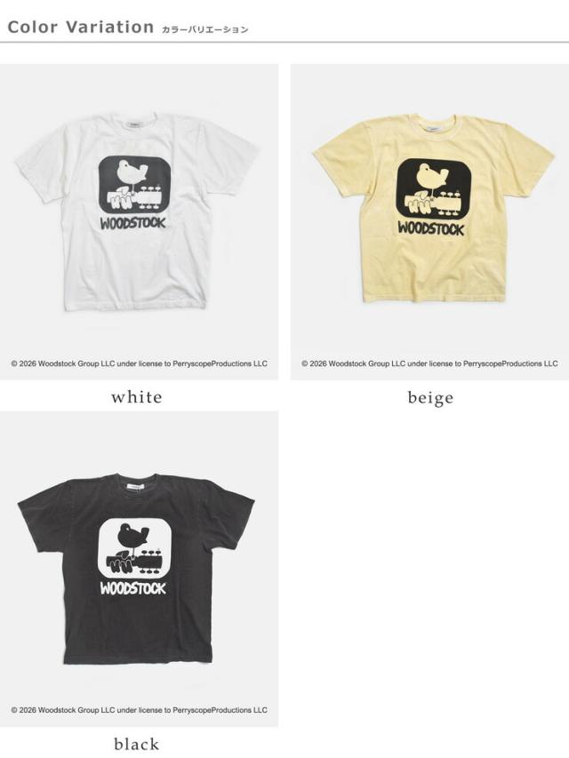 Johnbull ジョンブル コットン クルーネック ショート スリーブ Tシャツ カットソー “WOODSTOCK T” jt262c18 レディース 春夏_15
