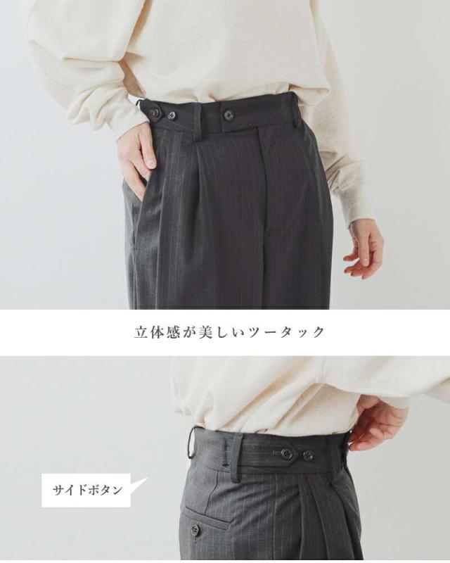 ニコルソンアンドニコルソン nicholson&nicholson ストレッチ ウール