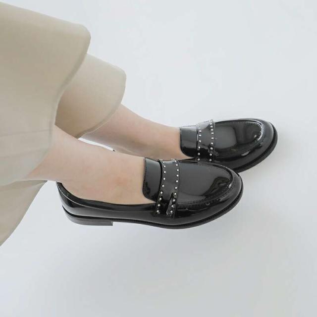 テンパレイト スリッポン靴 シューズ TEMPERATE  スタッズベルト スリッポン シューズ “KEITH” keith  クーポン対象