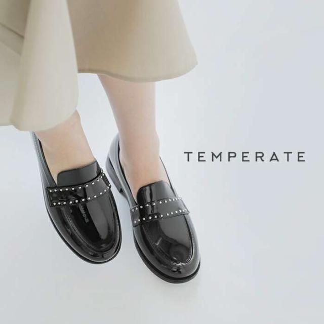 テンパレイト スリッポン靴 シューズ TEMPERATE  スタッズベルト スリッポン シューズ “KEITH” keith  クーポン対象