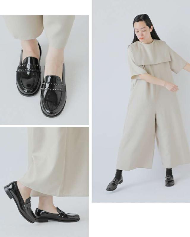 テンパレイト スリッポン靴 シューズ TEMPERATE  スタッズベルト スリッポン シューズ “KEITH” keith  クーポン対象