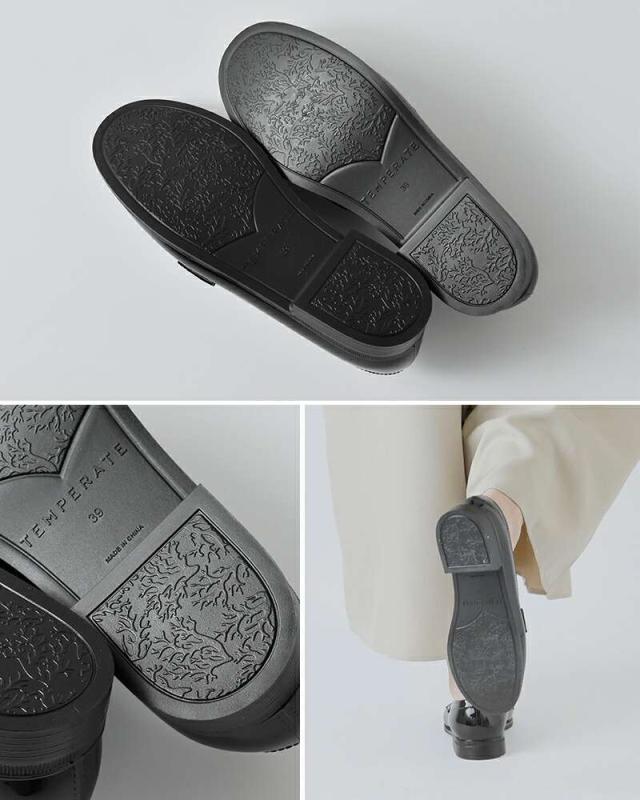 テンパレイト スリッポン靴 シューズ TEMPERATE  スタッズベルト スリッポン シューズ “KEITH” keith  クーポン対象