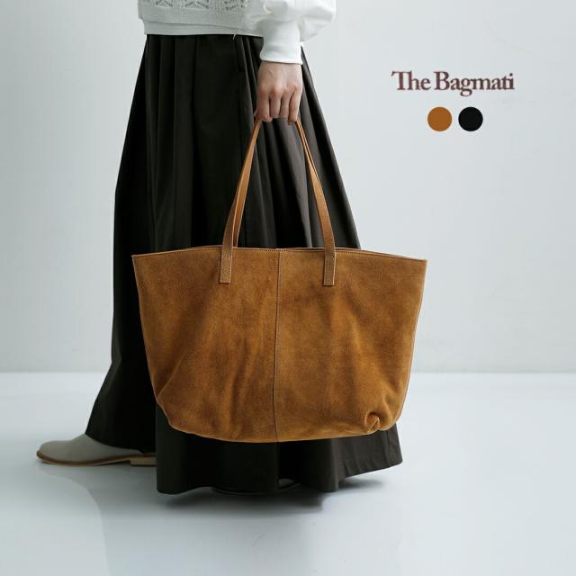 The Bagmati バグマティ カウスエードレザー ライン トートバッグ ku1009 レディース 春夏