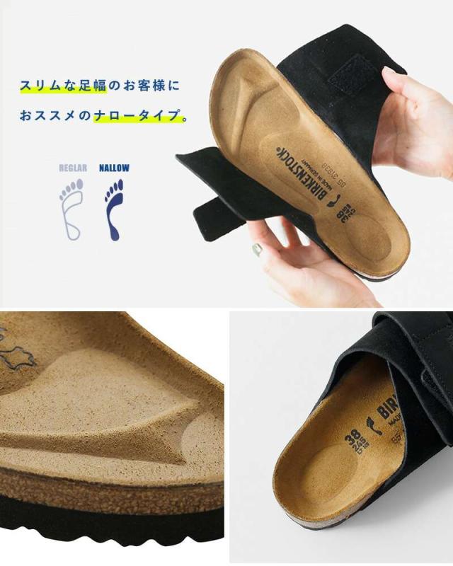 ビルケンシュトック コンフォートサンダル靴 シューズ BIRKENSTOCK  キョウト ヌバック レザー スエード ベルト ナロー サンダル “KYOTO” kyoto  クーポン対象