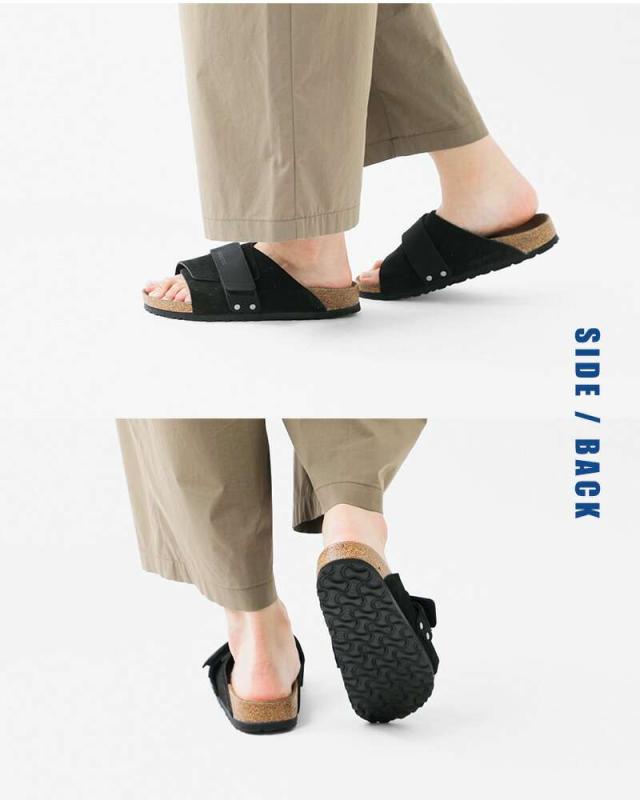 ビルケンシュトック コンフォートサンダル靴 シューズ BIRKENSTOCK  キョウト ヌバック レザー スエード ベルト ナロー サンダル “KYOTO” kyoto  クーポン対象