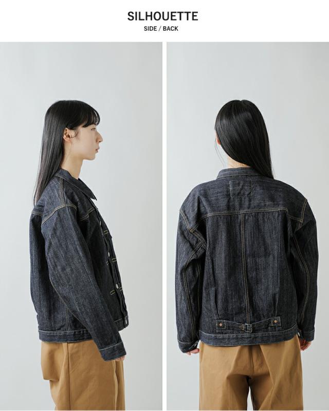 LENO リノ ビッグデニムトラッカージャケット BRENDA leno-jj003 ユニセックス  春夏_8
