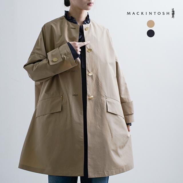 MACKINTOSH マッキントッシュ ハンビー ノーカラーコート “HUMBIE NO COLLAR MB” l261hi1142balk レディース 2026ss新作 春夏