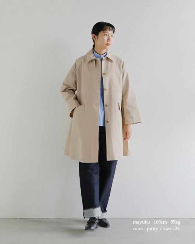 Traditional Weatherwear トラディショナルウェザーウェア TCウェザー ロッキー 撥水 コットンライク リントン ロング コート “LINTON LONG” l261kgfco0524ro レディース 2026ss新作 春夏 アウター クーポン対象_2