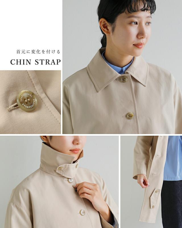 Traditional Weatherwear トラディショナルウェザーウェア TCウェザー ロッキー 撥水 コットンライク リントン ロング コート “LINTON LONG” l261kgfco0524ro レディース 2026ss新作 春夏 アウター クーポン対象_7