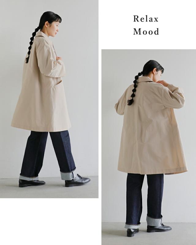 Traditional Weatherwear トラディショナルウェザーウェア TCウェザー ロッキー 撥水 コットンライク リントン ロング コート “LINTON LONG” l261kgfco0524ro レディース 2026ss新作 春夏 アウター クーポン対象_8