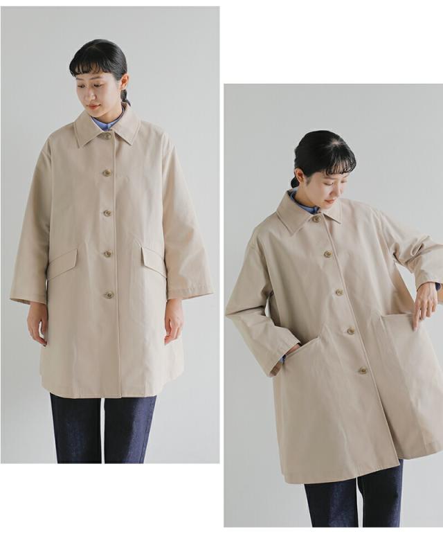 Traditional Weatherwear トラディショナルウェザーウェア TCウェザー ロッキー 撥水 コットンライク リントン ロング コート “LINTON LONG” l261kgfco0524ro レディース 2026ss新作 春夏 アウター クーポン対象_9
