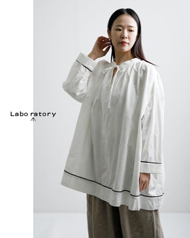 Laboratory ラボレイトリー コットン アンティーク チュニック ブラウス “ANONYMOUS STRING ANTIQUE TUNIC BLOUSE” la448 レディース 2026ss新作 春夏 クーポン対象_4