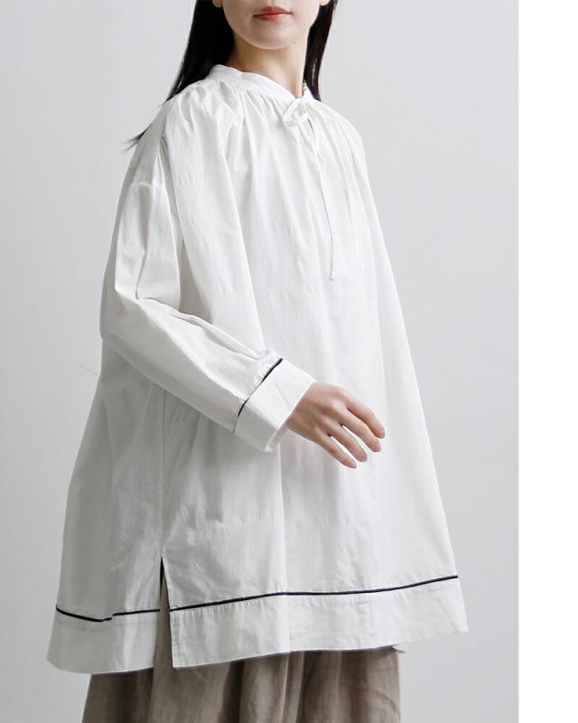 Laboratory ラボレイトリー コットン アンティーク チュニック ブラウス “ANONYMOUS STRING ANTIQUE TUNIC BLOUSE” la448 レディース 2026ss新作 春夏 クーポン対象_5