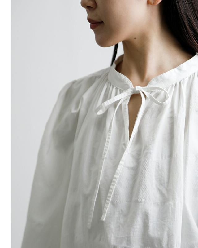 Laboratory ラボレイトリー コットン アンティーク チュニック ブラウス “ANONYMOUS STRING ANTIQUE TUNIC BLOUSE” la448 レディース 2026ss新作 春夏 クーポン対象_6