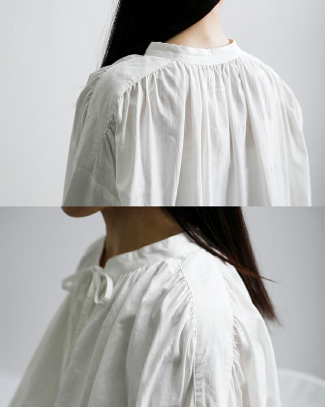 Laboratory ラボレイトリー コットン アンティーク チュニック ブラウス “ANONYMOUS STRING ANTIQUE TUNIC BLOUSE” la448 レディース 2026ss新作 春夏 クーポン対象_7