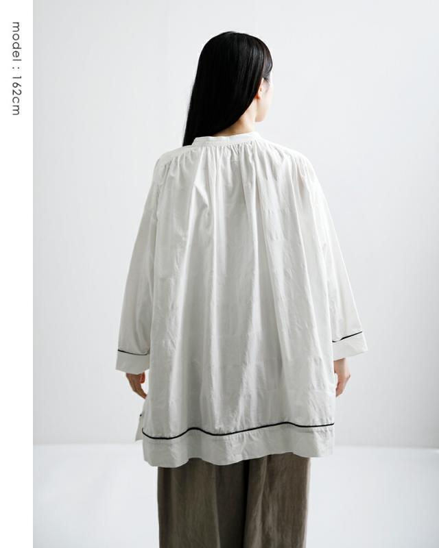 Laboratory ラボレイトリー コットン アンティーク チュニック ブラウス “ANONYMOUS STRING ANTIQUE TUNIC BLOUSE” la448 レディース 2026ss新作 春夏 クーポン対象_10