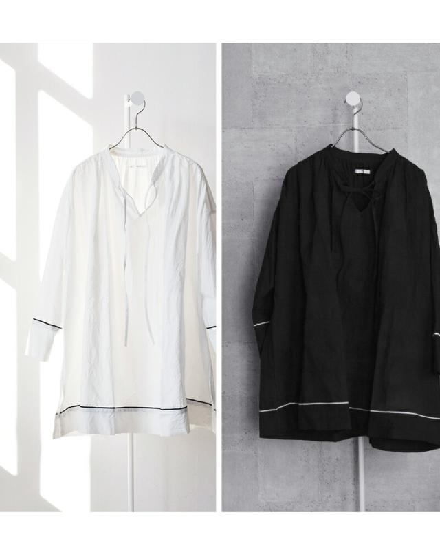 Laboratory ラボレイトリー コットン アンティーク チュニック ブラウス “ANONYMOUS STRING ANTIQUE TUNIC BLOUSE” la448 レディース 2026ss新作 春夏 クーポン対象_13