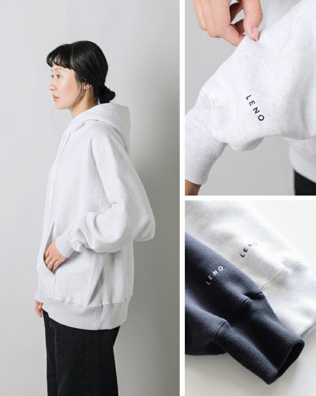 LENO リノ  コットン フレンチテリー フーディー “HOODIE” leno-cs002-same1-yo 2025aw新作 レディース ☆☆ クーポン対象