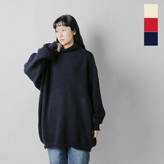 LENO リノ  ウール モックネック ニット プルオーバー “MOCK NECK PULLOVER” leno-kn002-ms 2025aw新作 レディース ☆☆ クーポン対象