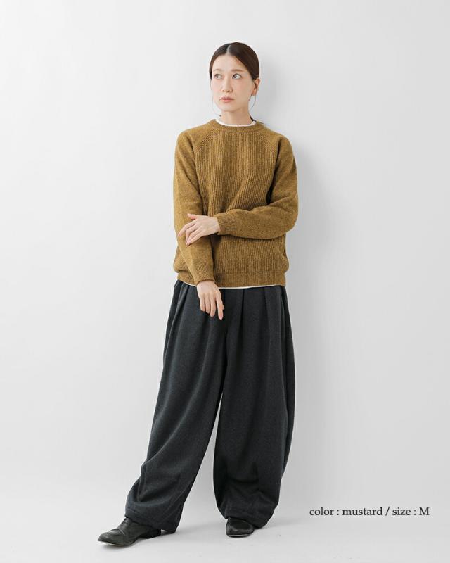 soglia ソリア シェットランドウール セーター “LERWICK Shetland Sweater” lerwick-she-sw-tr ユニセックス クーポン対象_3