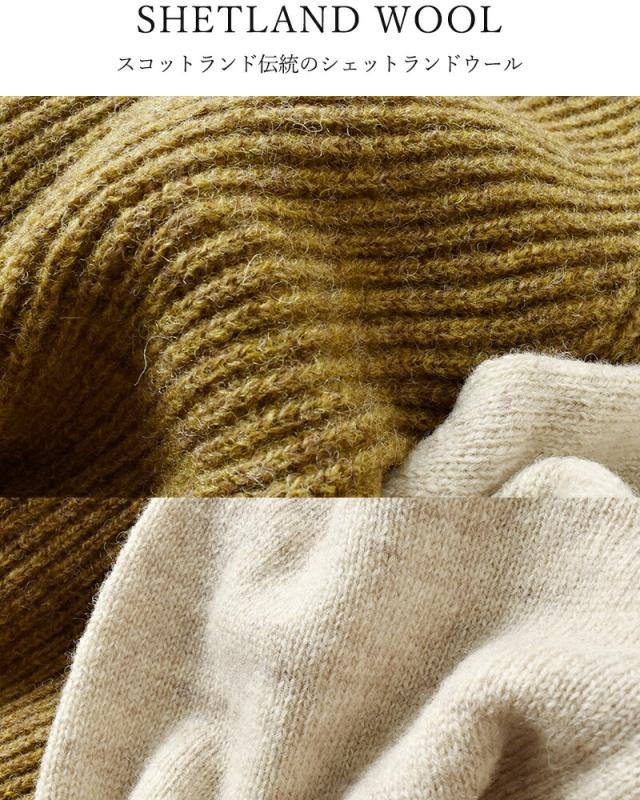 soglia ソリア シェットランドウール セーター “LERWICK Shetland Sweater” lerwick-she-sw-tr ユニセックス クーポン対象_8
