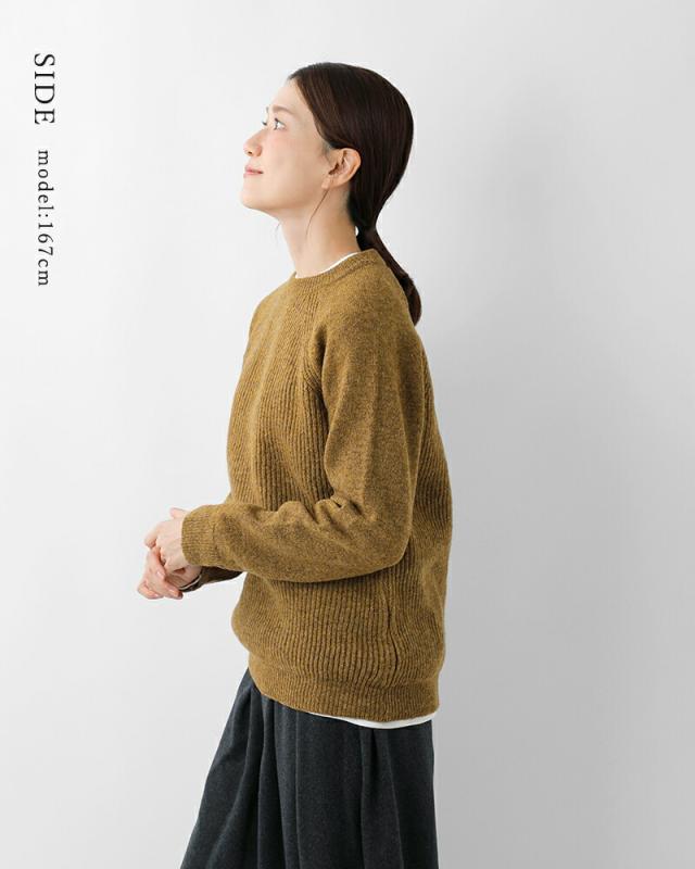 soglia ソリア シェットランドウール セーター “LERWICK Shetland Sweater” lerwick-she-sw-tr ユニセックス クーポン対象_9