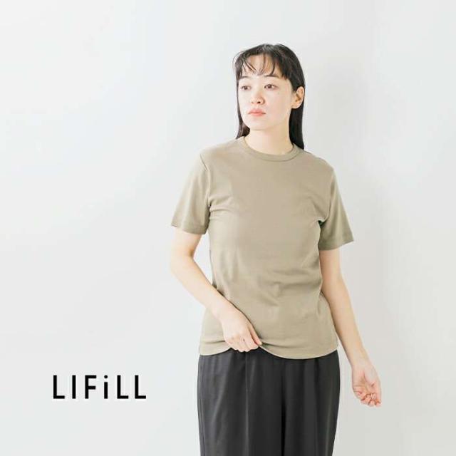 リフィル Tシャツ LIFiLL コットン ソフト ストレッチ Tシャツ “COTTONY SOFT STRETCH TEE” lf009-04_1