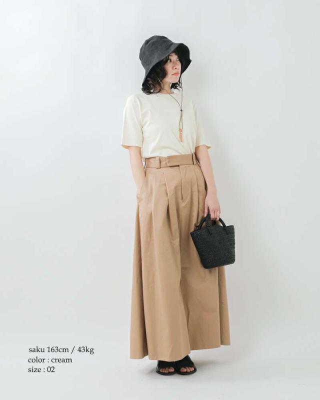 ホシイトデアウ Tシャツ HOSHII TO DEAU aranciato別注 コットン ソフト ストレッチ ハーフスリーブ Tシャツ lf09a-04_4
